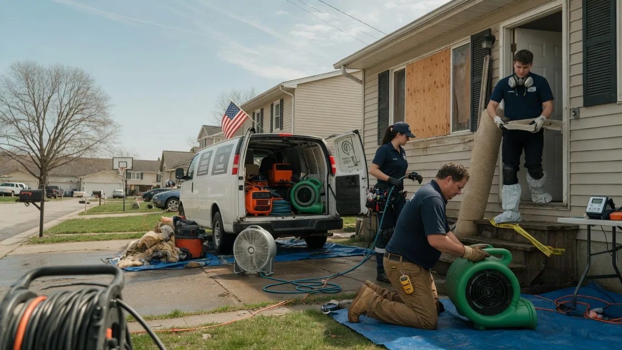 Water Damage Restoration in Newton, WI near me
